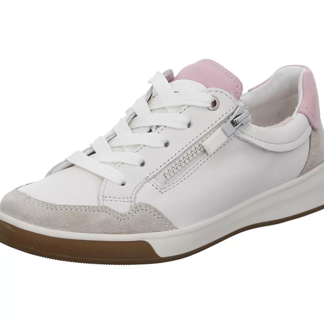 Pastelltöne | Cognac and Cream<ara Shoes Schnürschuh Rom shell cream beige