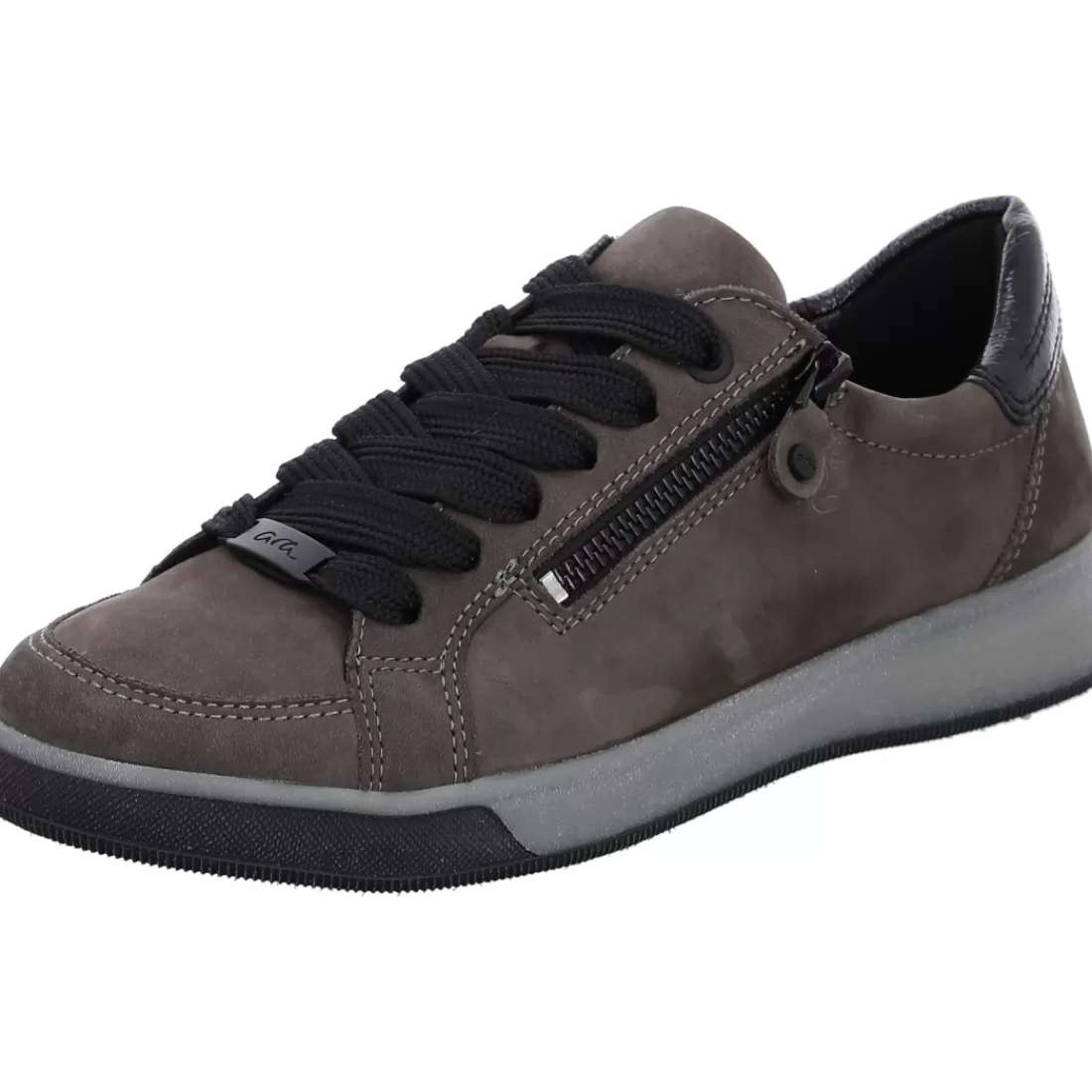 Sneaker<ara Shoes Schnürschuh Rom street grau