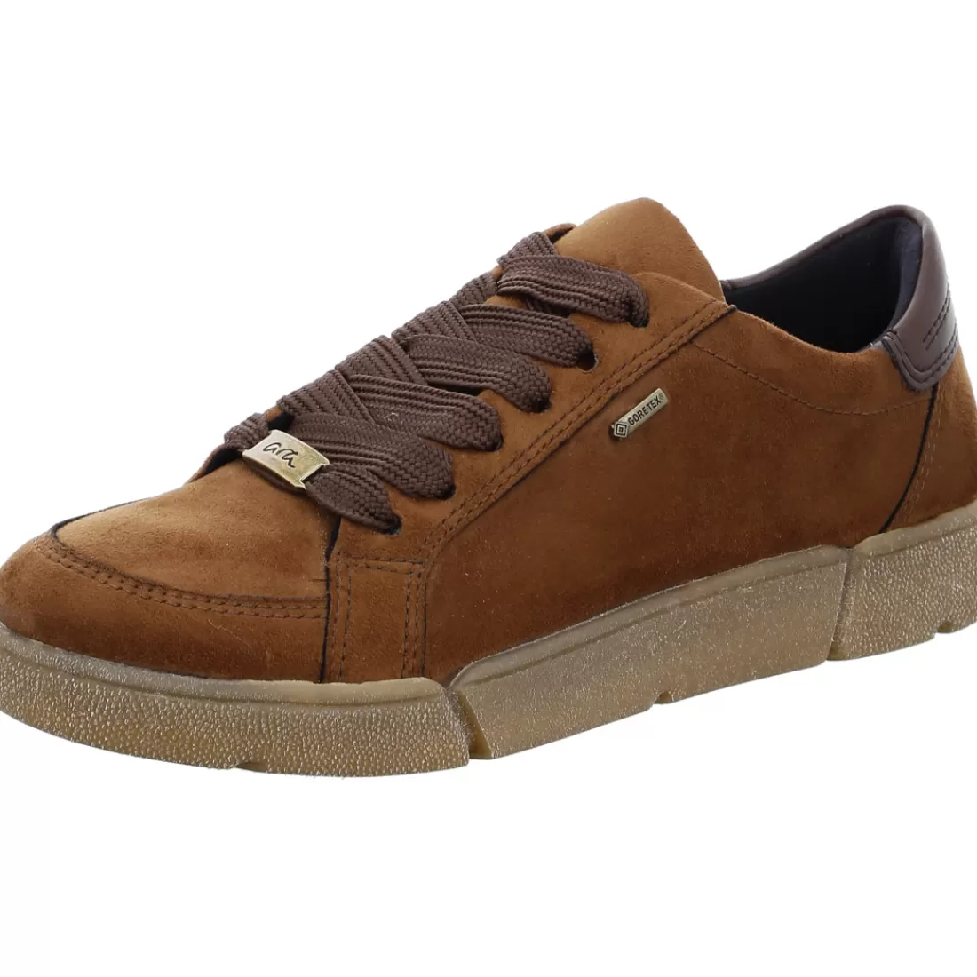 Gore-Tex | Schnürer<ara Shoes Schnürschuh Rom-Sport cognac braun