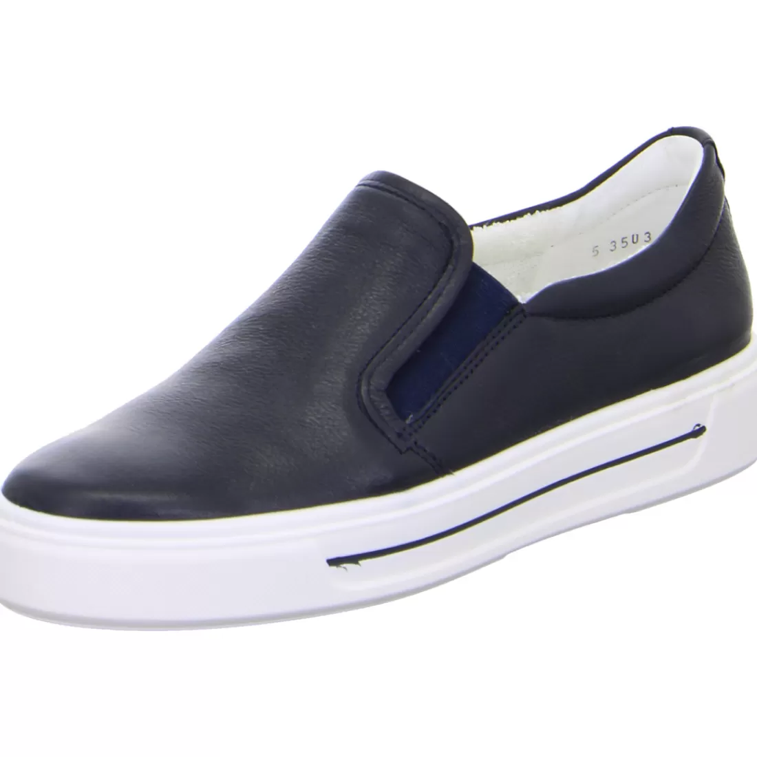 Trendfarben Sand + Dunkelblau | Mehrweite<ara Shoes Slipper Courtyard blau