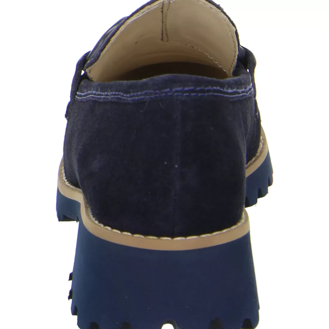 Trendfarben Sand + Dunkelblau | HighSoft<ara Shoes Slipper Kent blau