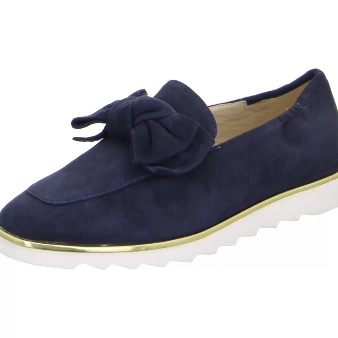 Trendfarben Sand + Dunkelblau | Mehrweite<ara Shoes Slipper Lille blau