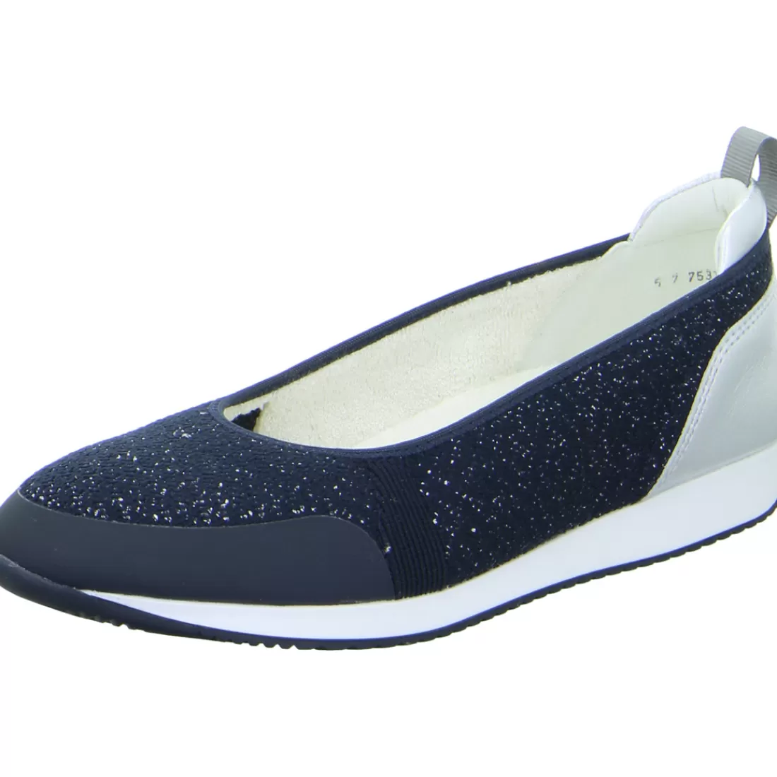 Trendfarben Sand + Dunkelblau | Fusion4<ara Shoes Slipper Porto blau