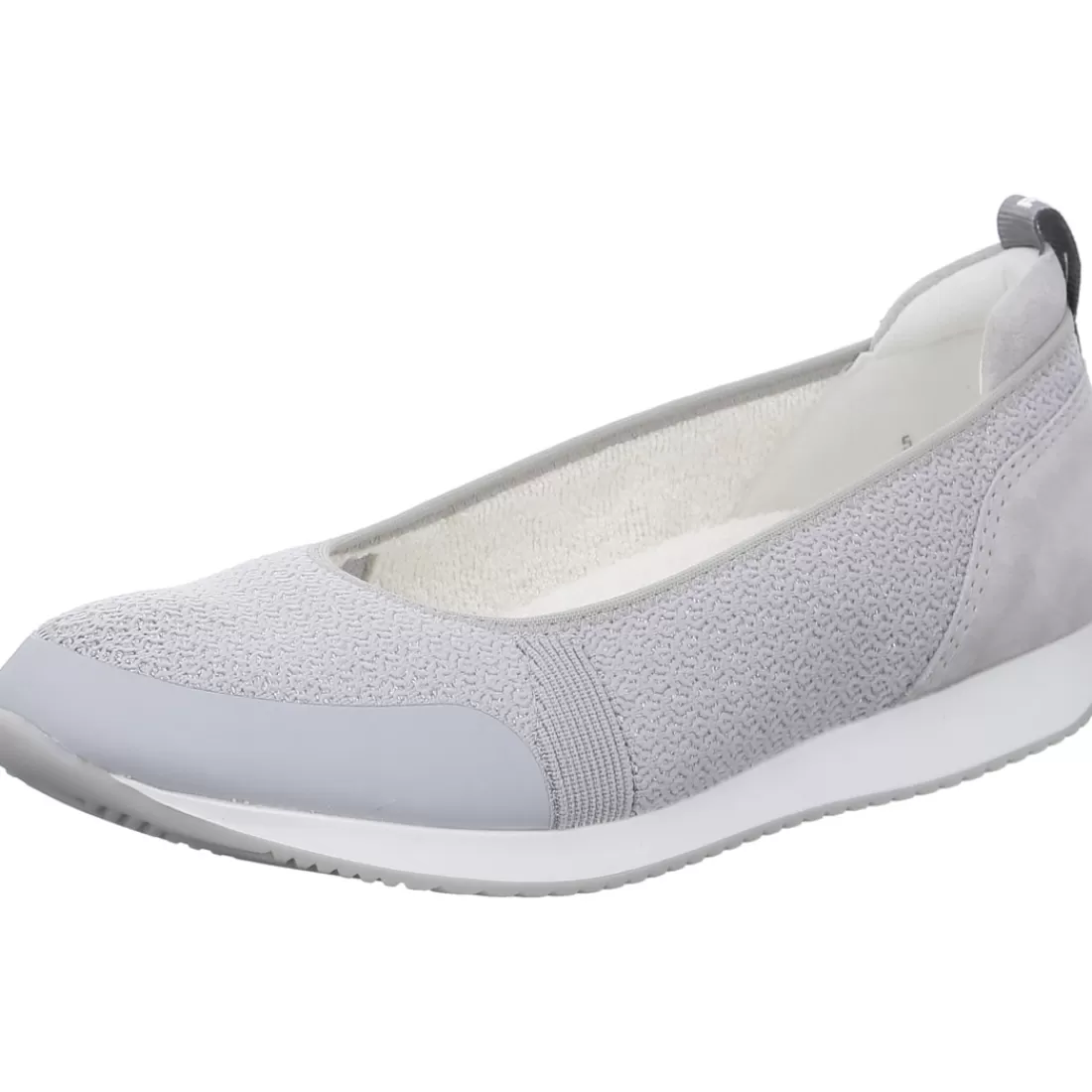 Fusion4 | Ballerinen<ara Shoes Slipper Porto pebble grau