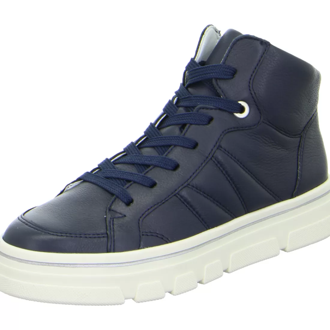 Trendfarben Sand + Dunkelblau | Mehrweite<ara Shoes Sneaker Canberra blau