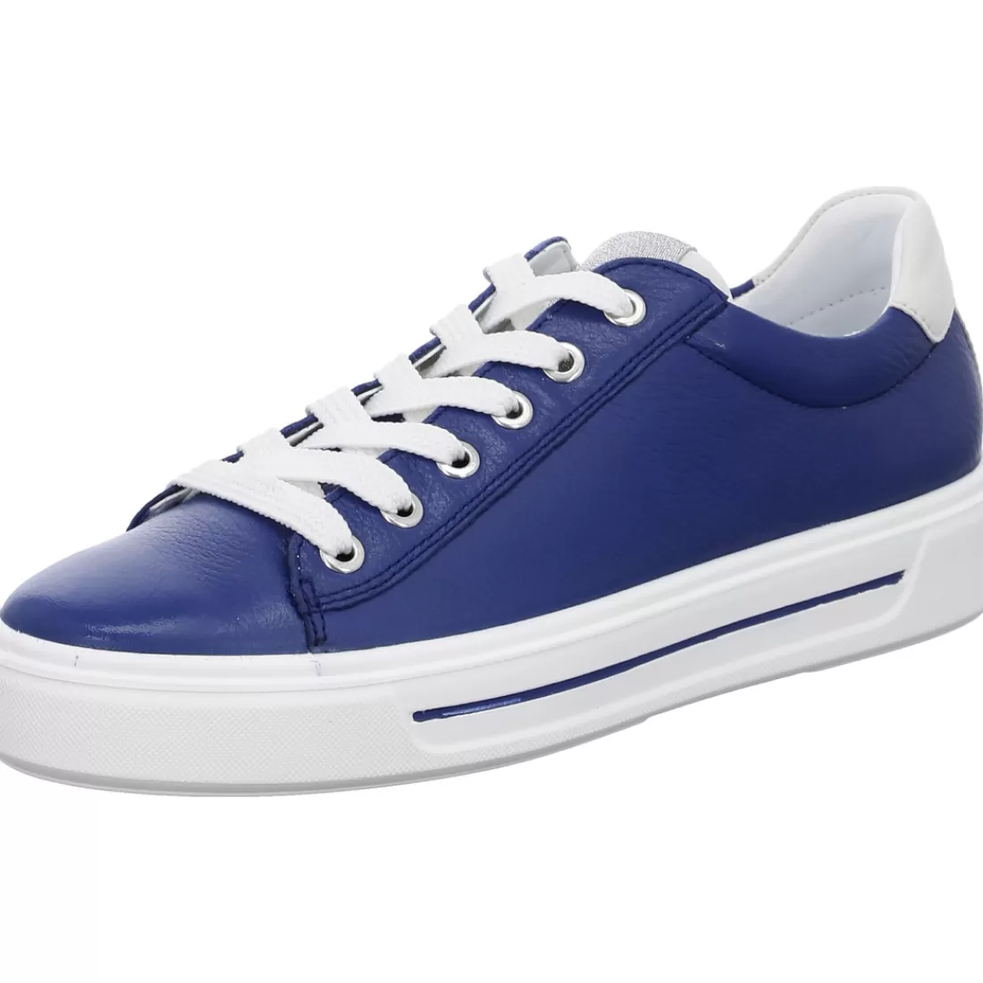 Trendfarben Sand + Dunkelblau | Mehrweite<ara Shoes Sneaker Courtyard cobalt blau