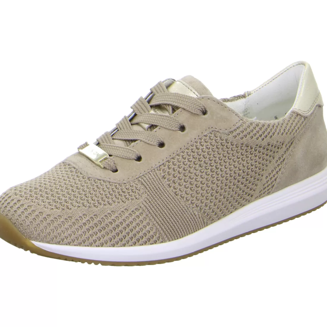 Trendfarben Sand + Dunkelblau | Fusion4<ara Shoes Sneaker Lissabon sand braun