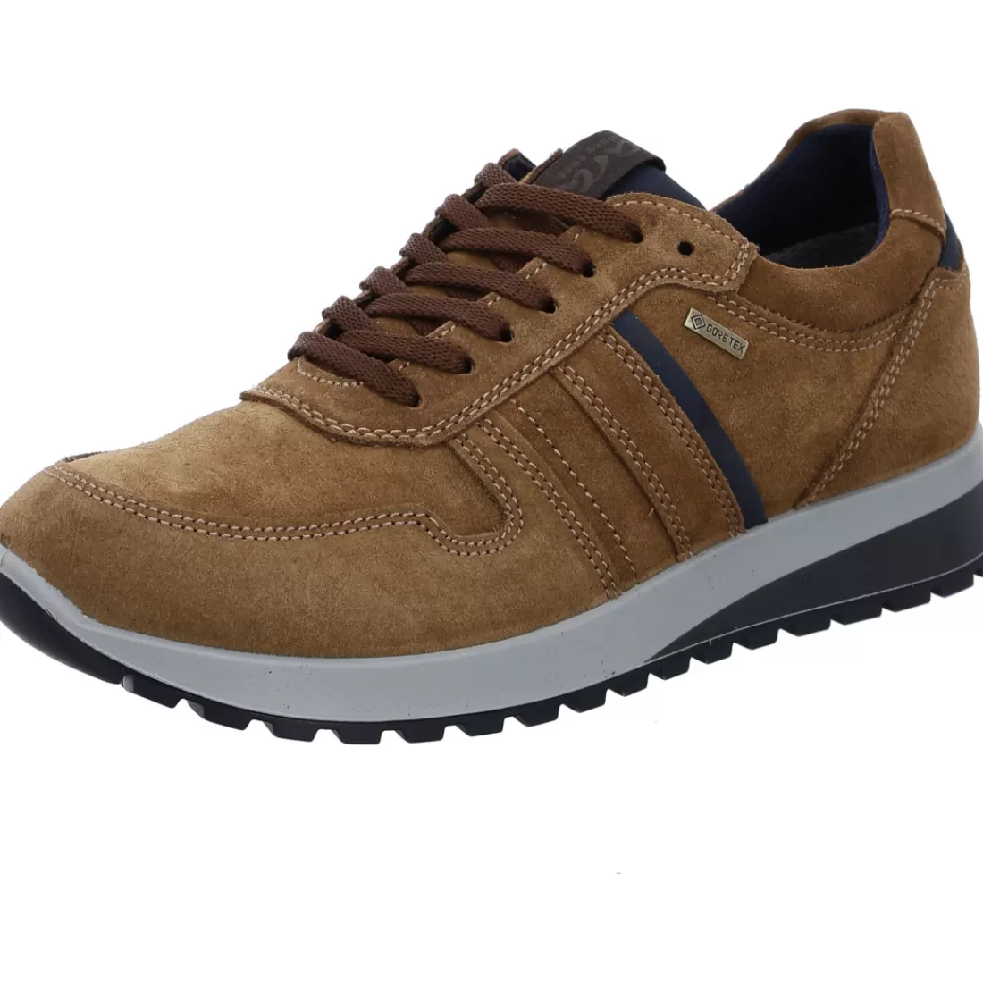 Mehrweite | Schnürer<ara Shoes Sneaker Matteo cuoio blue braun