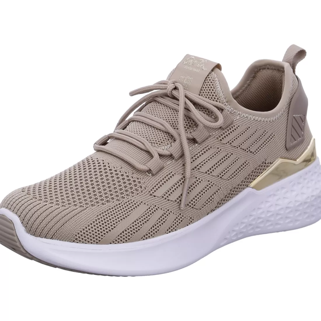 Mehrweite | Schnürer<ara Shoes Sneaker Maya sand platin braun