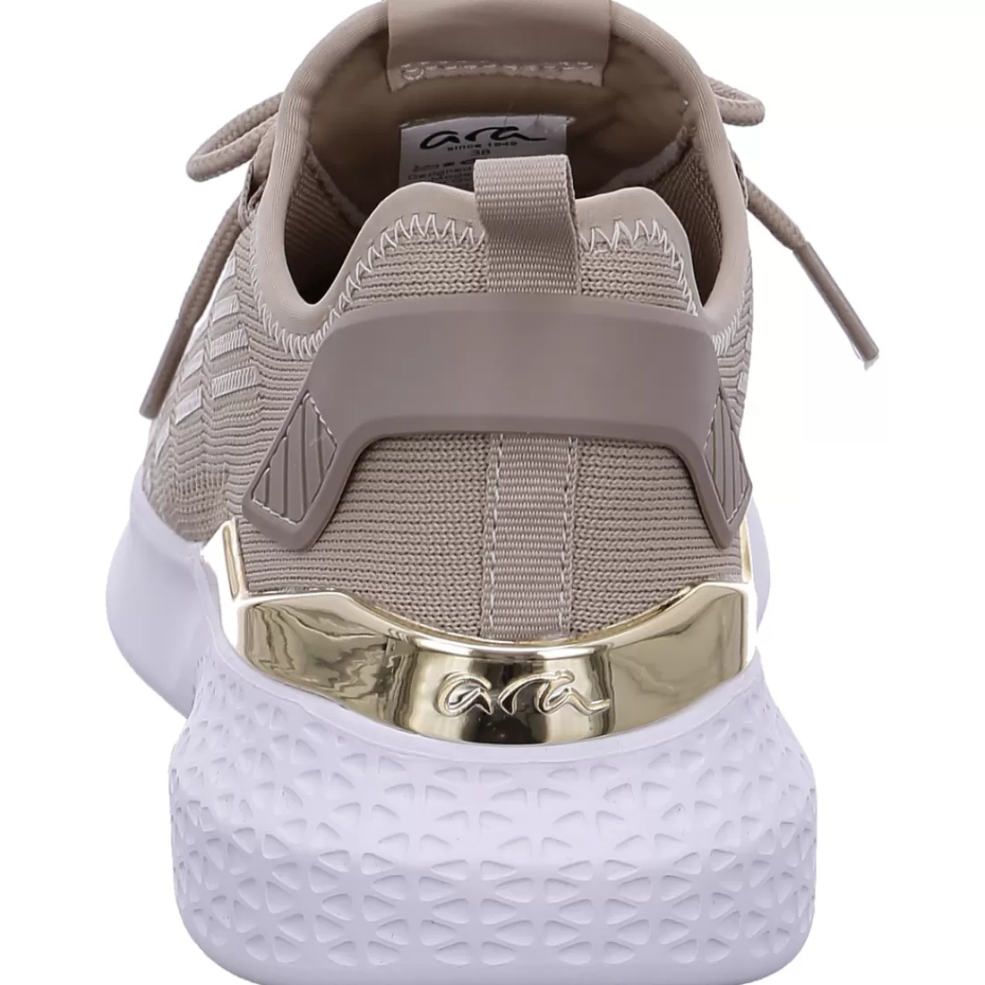 Mehrweite | Schnürer<ara Shoes Sneaker Maya sand platin braun