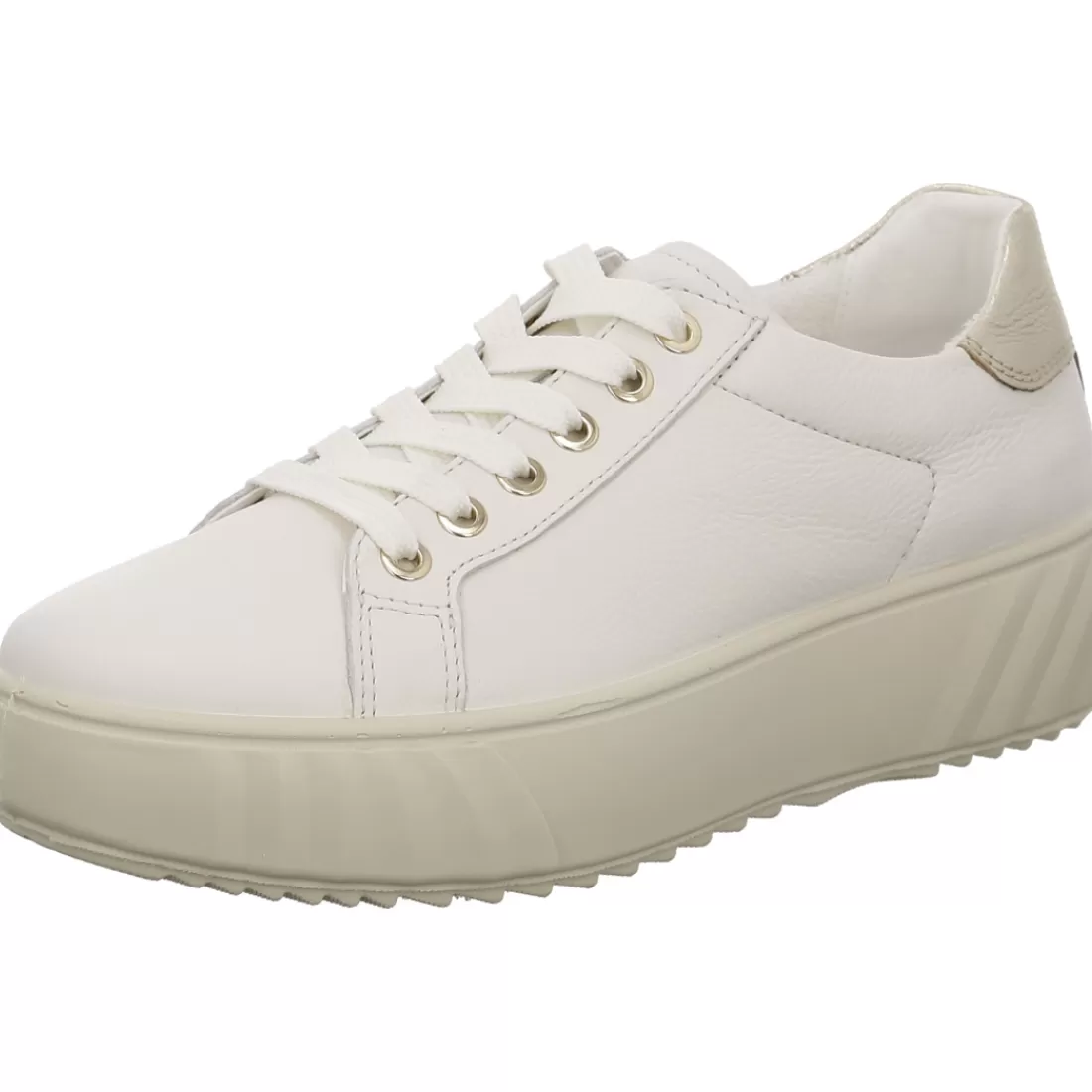 Mehrweite | HighSoft<ara Shoes Sneaker Monaco cream platin offwhite