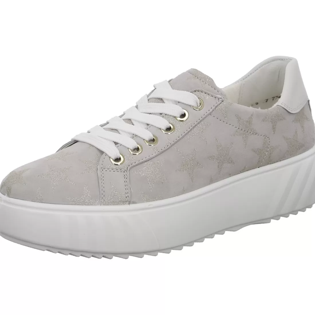 Mehrweite | HighSoft<ara Shoes Sneaker Monaco sasso weiß grau