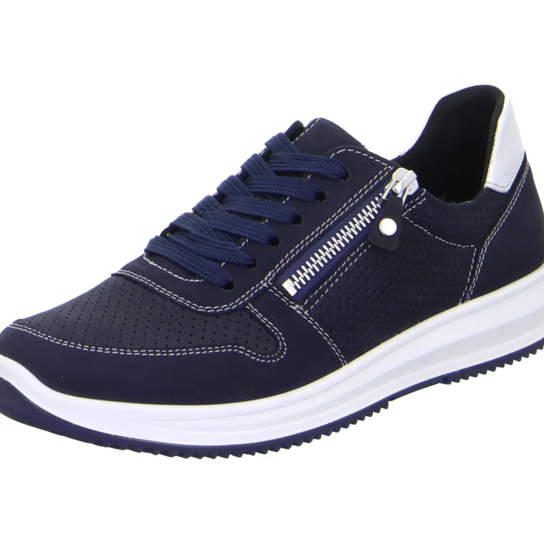 Mehrweite | HighSoft<ara Shoes Sneaker Osaka silber blau