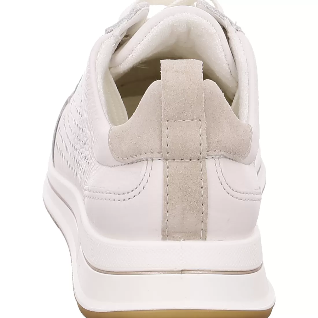 Pastelltöne | Cognac and Cream<ara Shoes Sneaker Osaka cream shell offwhite