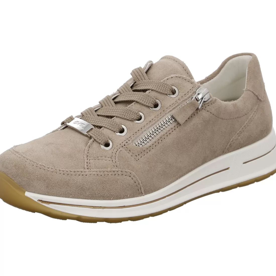 Trendfarben Sand + Dunkelblau | Mehrweite<ara Shoes Sneaker Osaka sand beige