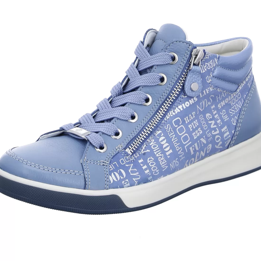 HighSoft | Schnürer<ara Shoes Sneaker Rom coolblue blau