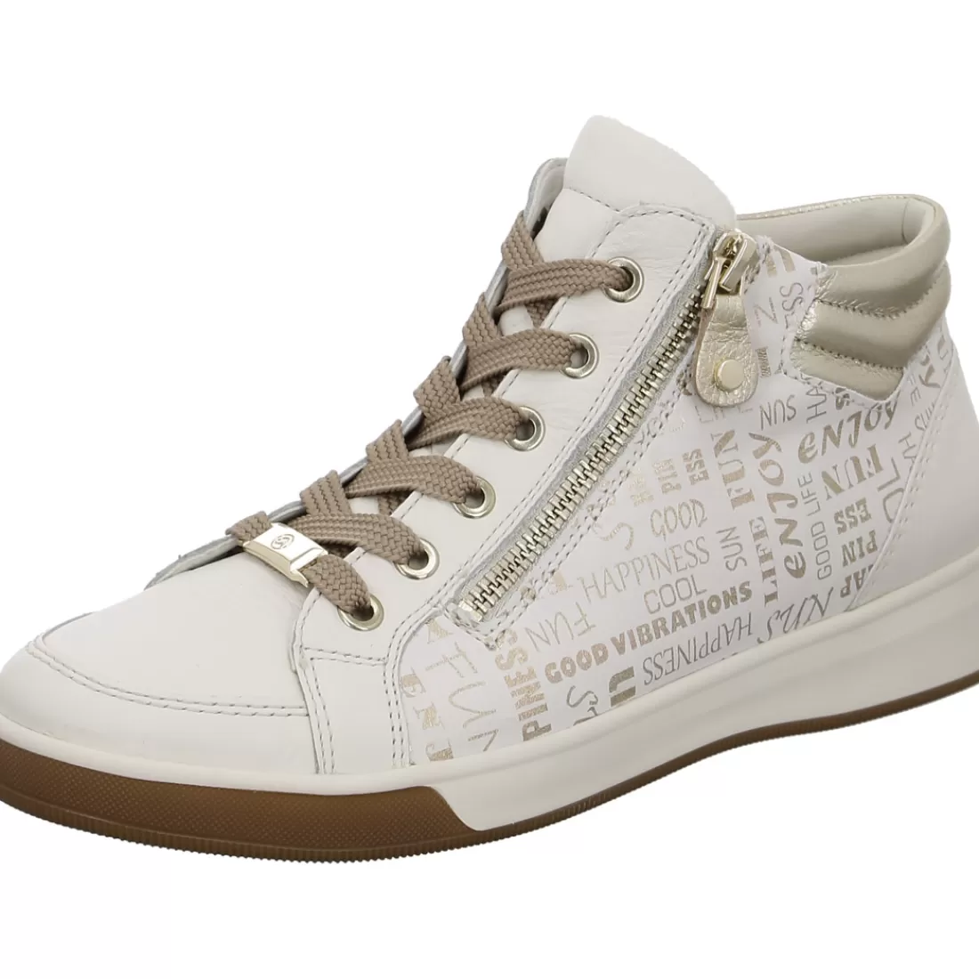 HighSoft | Schnürer<ara Shoes Sneaker Rom cream offwhite