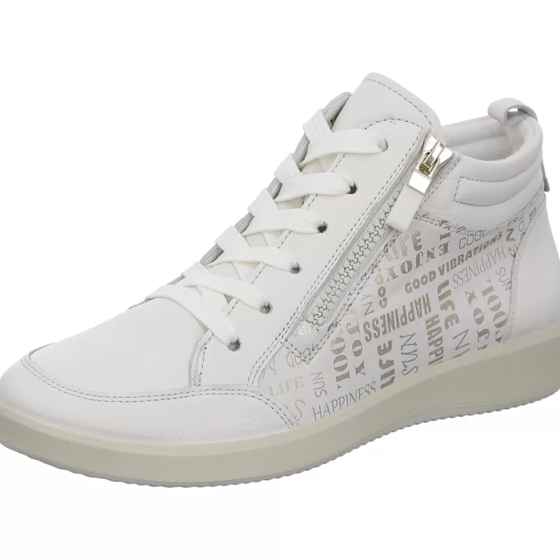 Mehrweite | HighSoft<ara Shoes Sneaker Roma cream offwhite