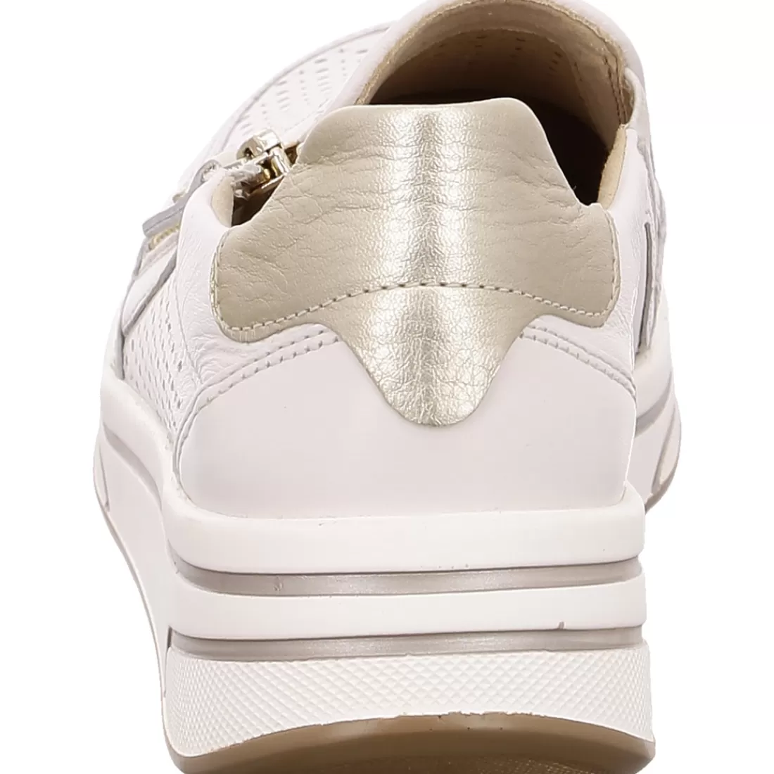 Pastelltöne | Cognac and Cream<ara Shoes Sneaker Sapporo cream platin offwhite