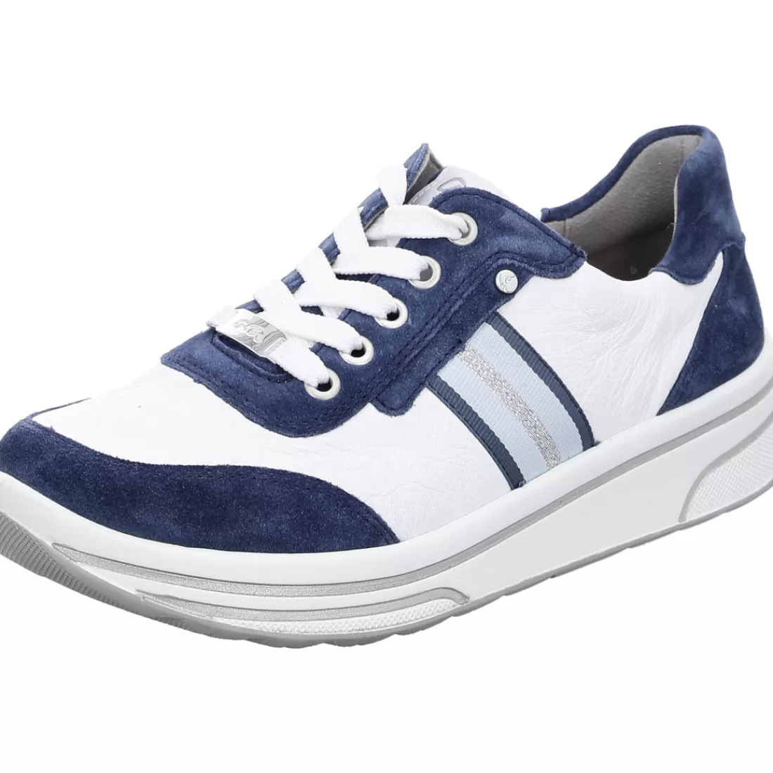 Mehrweite | HighSoft<ara Shoes Sneaker Sapporo indigo weiß