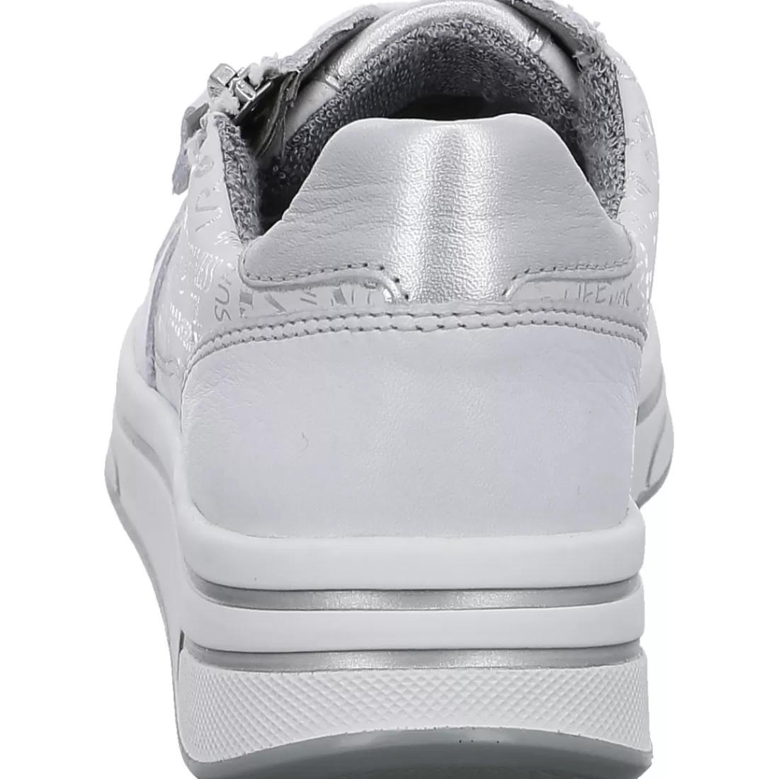 Mehrweite | HighSoft<ara Shoes Sneaker Sapporo nebbia silber weiß