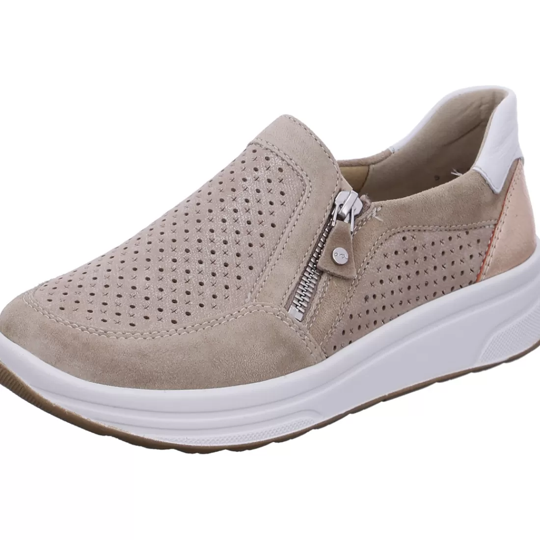 Trendfarben Sand + Dunkelblau | Mehrweite<ara Shoes Sneaker Sapporo sand beige