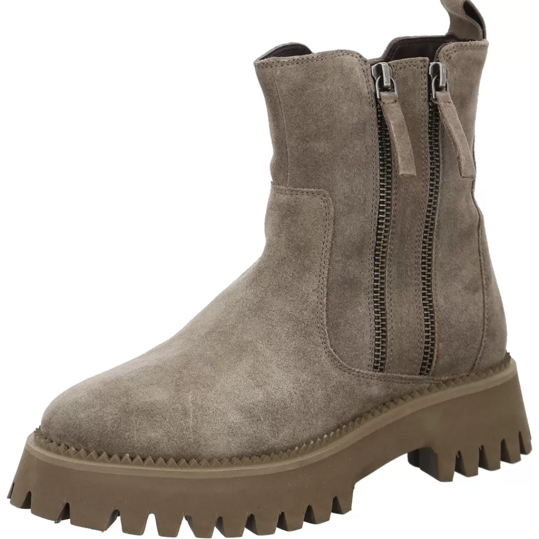 Warmfutter | Stiefel<ara Shoes Stiefelette Amsterdam taiga grau