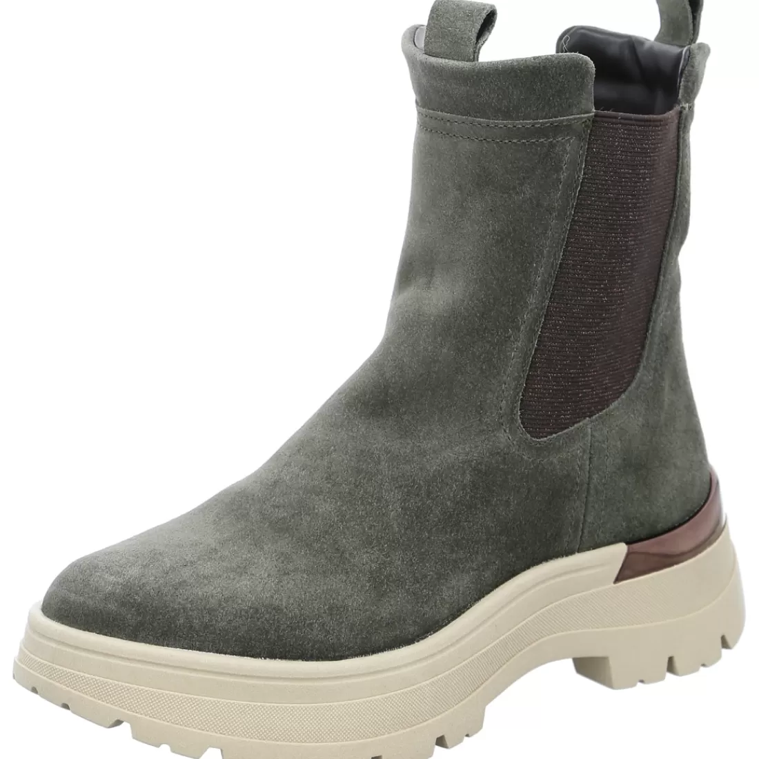 Mehrweite | HighSoft<ara Shoes Stiefelette Calais forest grün