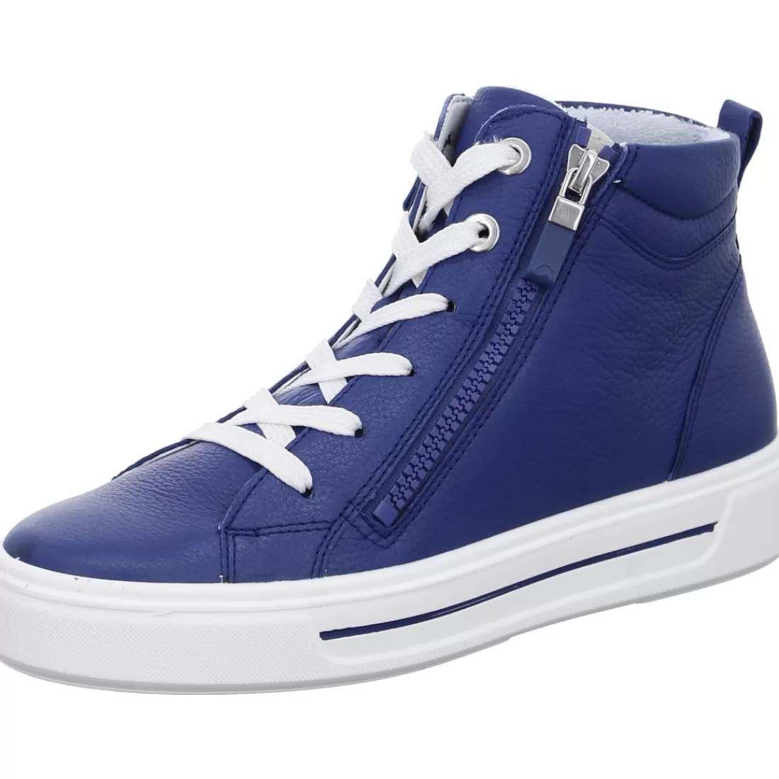 Trendfarben Sand + Dunkelblau | Mehrweite<ara Shoes Stiefelette Courtyard cobalt blau