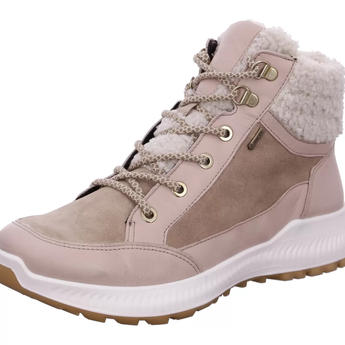 Mehrweite | Gore-Tex<ara Shoes Stiefelette Hiker nude beige