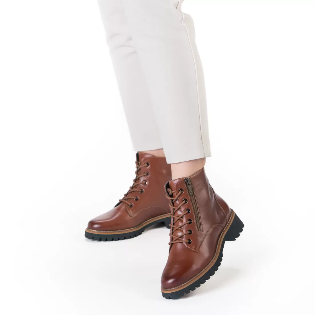 HighSoft | Warmfutter<ara Shoes Stiefelette Kent cognac braun