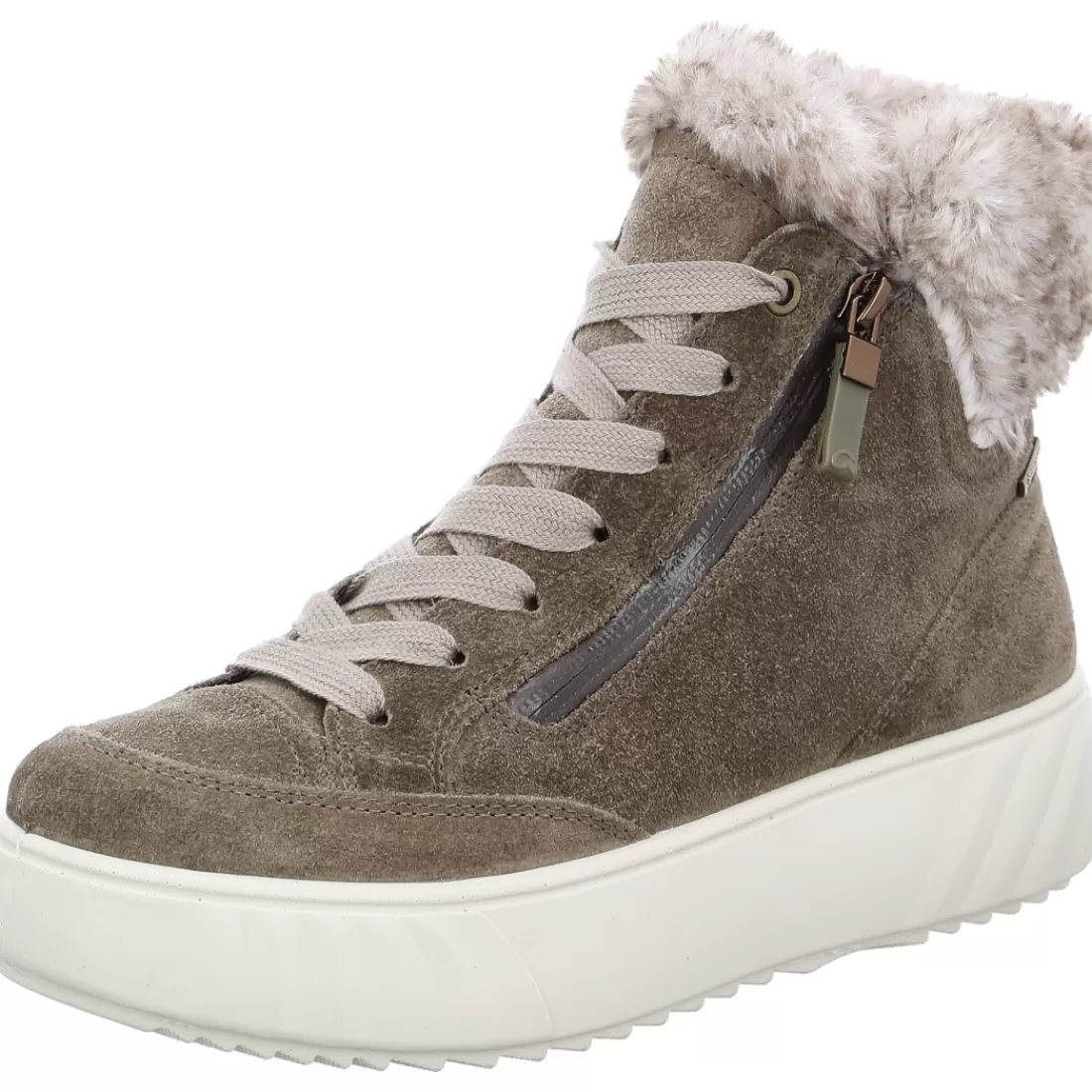 Mehrweite | Warmfutter<ara Shoes Stiefelette Monaco taiga grau