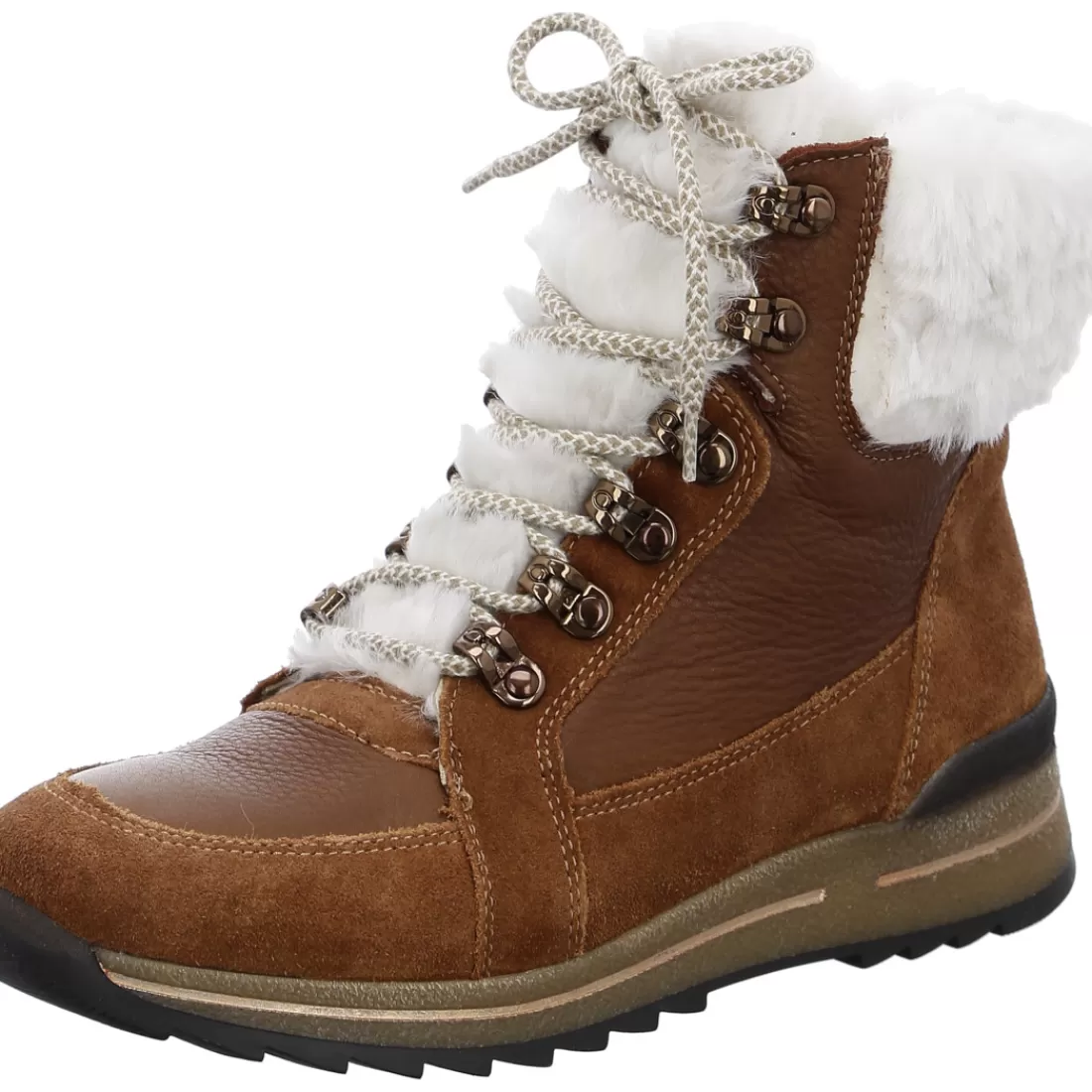 Mehrweite | Warmfutter<ara Shoes Stiefelette Osaka nuts braun