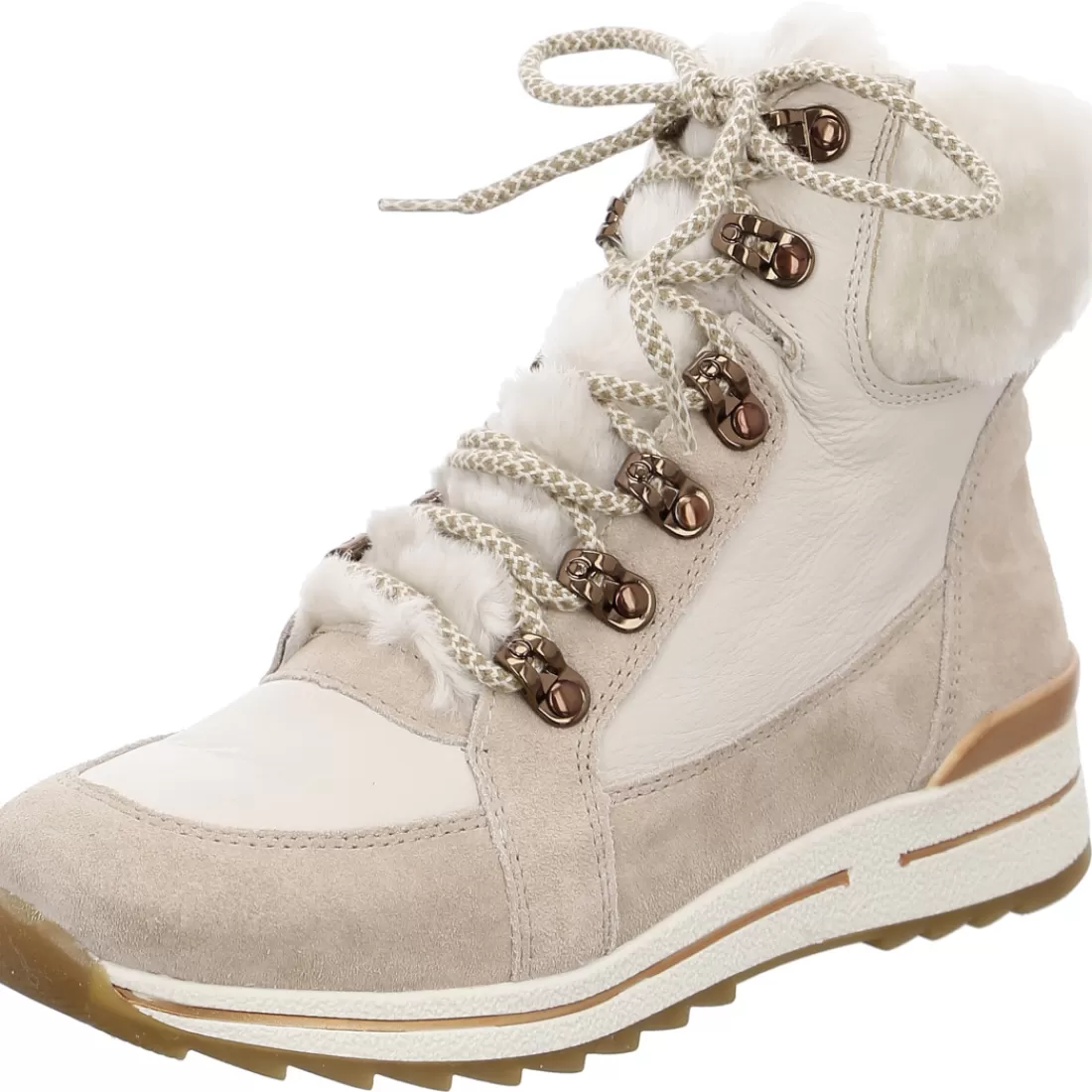 Mehrweite | Warmfutter<ara Shoes Stiefelette Osaka sand cloud beige