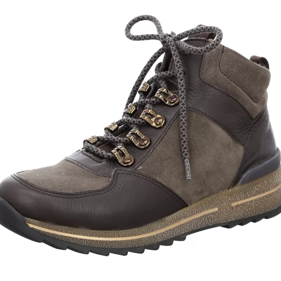 Mehrweite | Warmfutter<ara Shoes Stiefelette Osaka tundra taiga braun