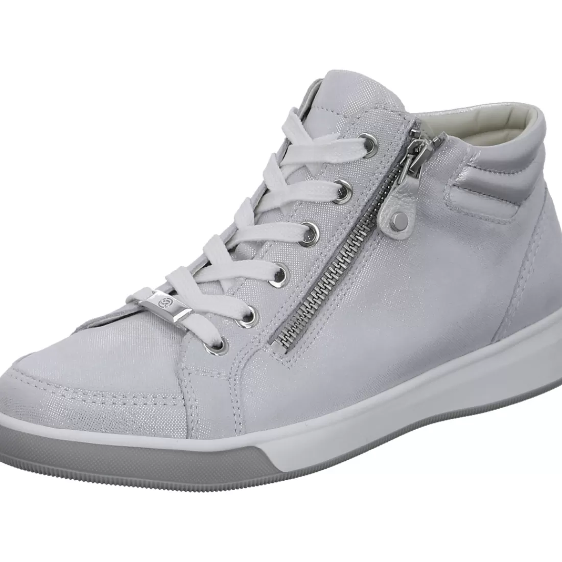 HighSoft | Schnürer<ara Shoes Stiefelette Rom silber grau