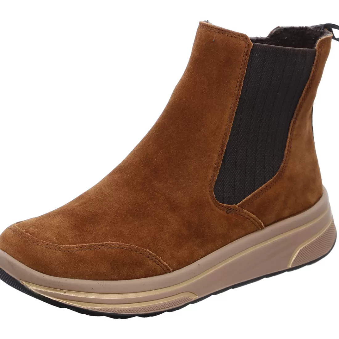 Mehrweite | Stiefeletten<ara Shoes Stiefelette Sapporo nuts braun